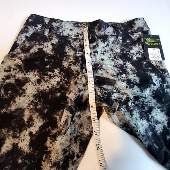 Art Class Boys Black & White Tie-Dye Shorts Size 10 Features Functional Pockets - Picture 6 of 9